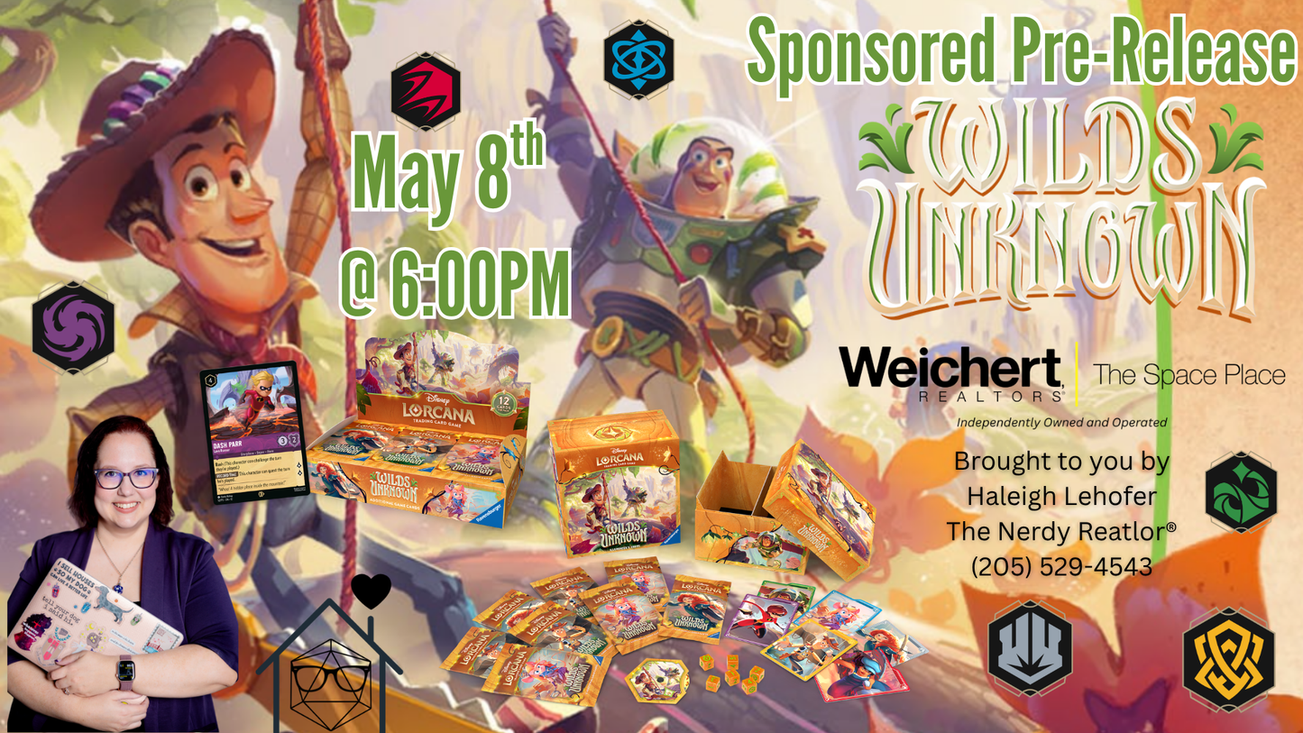 5/8/25 Wilds Unknown PreRelease Entry