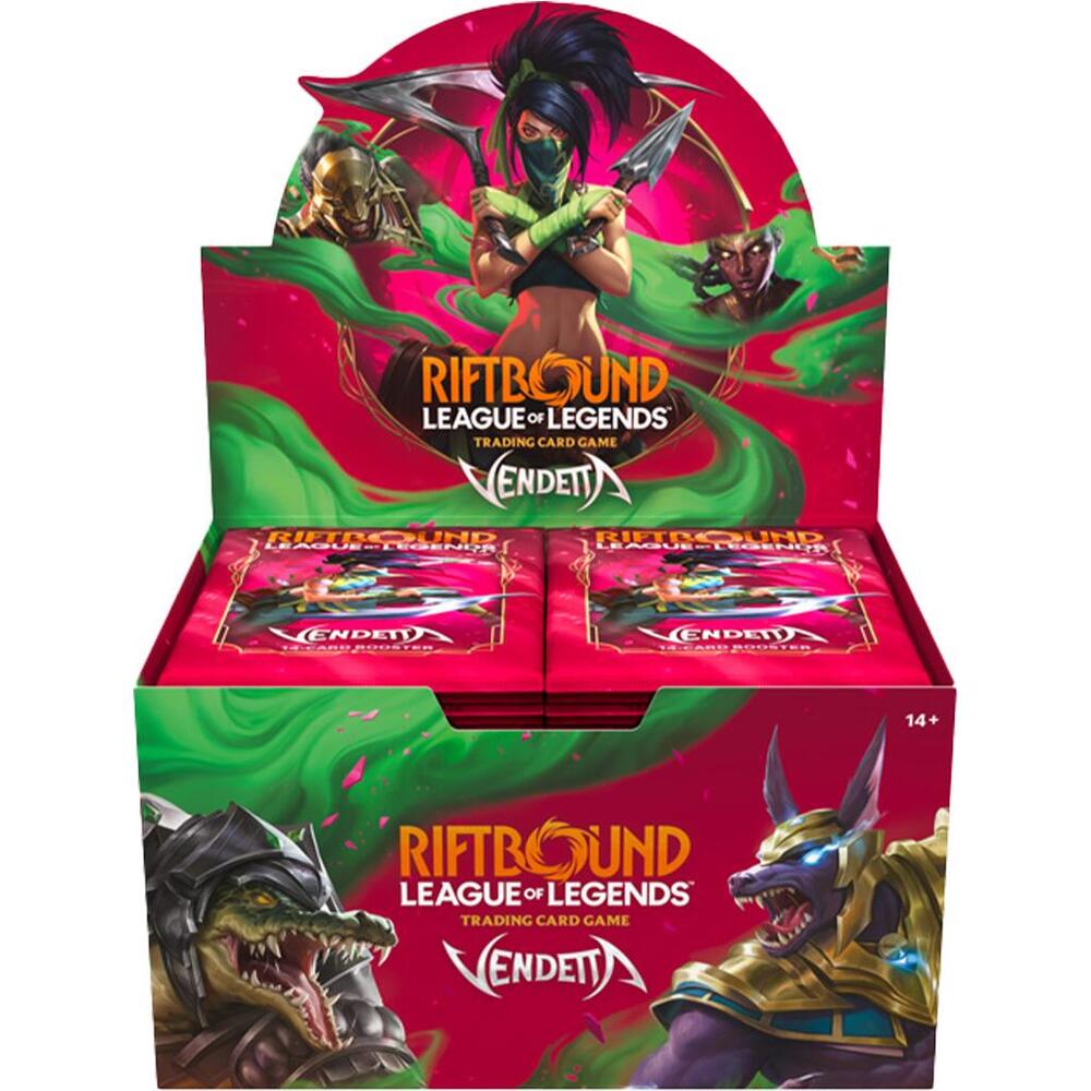 Riftbound Vendetta Booster box Preorder, in store pickup only