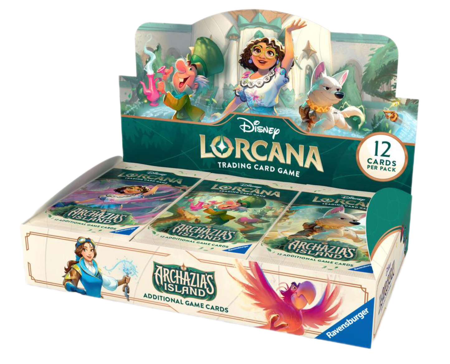 Lorcana Archazia Island Booster case. 4x Booster boxes