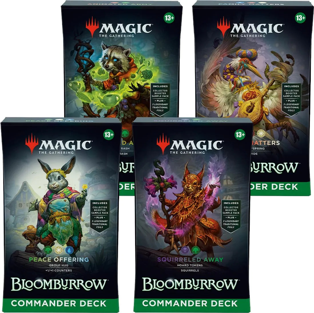 Bloomburrow Commander Deck set