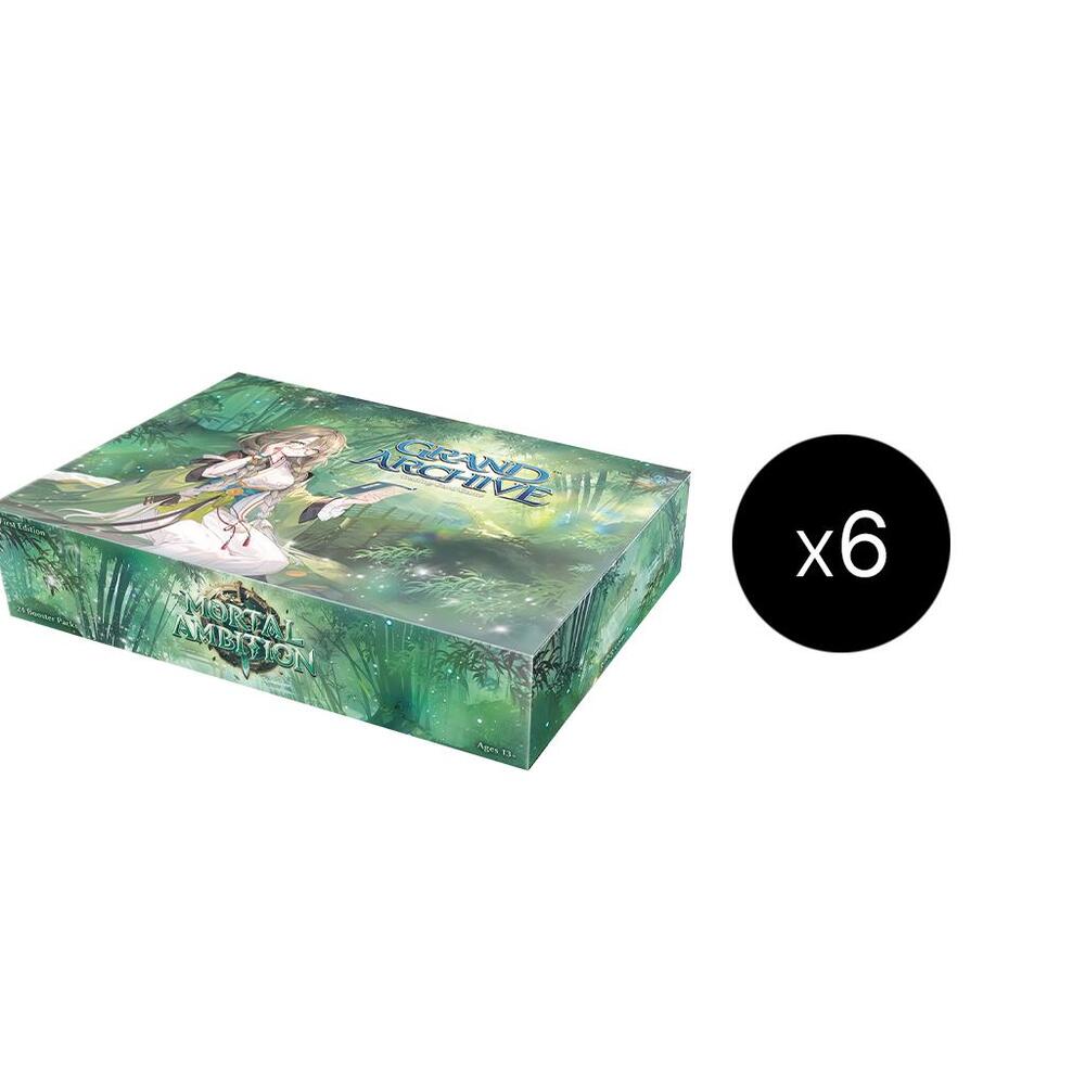 Grand Archive Mortal Ambition Booster Box Case